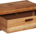 Mobile TV (118-200)x30x40 cm in legno massello di acacia