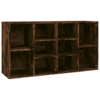 Scarpiera Rovere Fumo 103x30x55 cm in Legno Multistrato