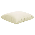 Cuscini per Divano 4 pz Crema 40x40 cm in Tessuto