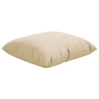 Cuscini per Divano 4 pz Beige 40x40 cm in Tessuto