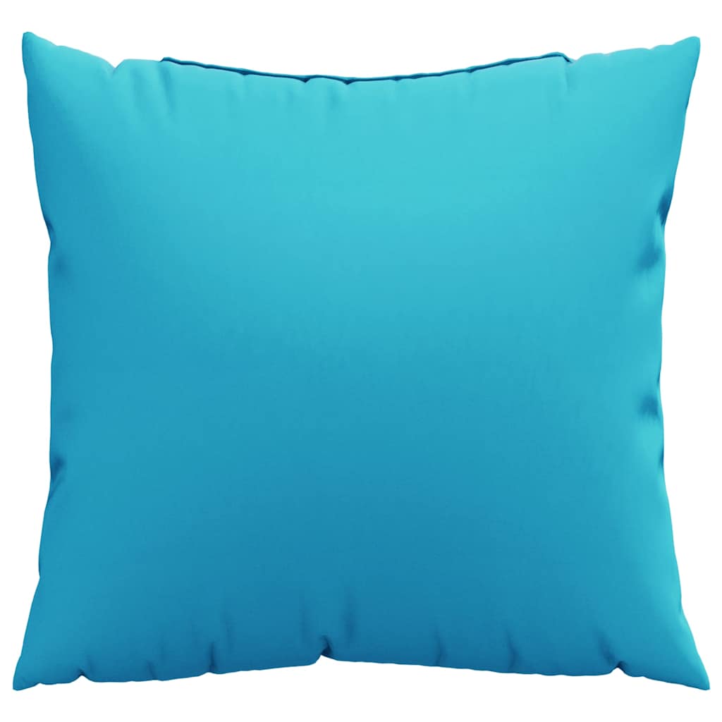 Cuscini Scatter 4 pcs Turchese 50 x 50 cm Tessuto in Poliestere