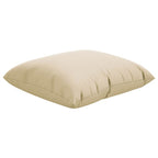 Cuscini per Divano 4 pz Beige 60x60 cm in Tessuto
