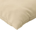 Cuscini per Divano 4 pz Beige 60x60 cm in Tessuto