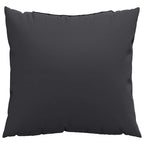 Cuscini per Divano 4 pz Neri 60x60 cm in Tessuto