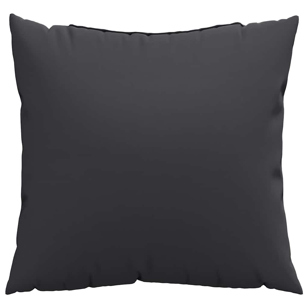Cuscini per Divano 4 pz Neri 60x60 cm in Tessuto