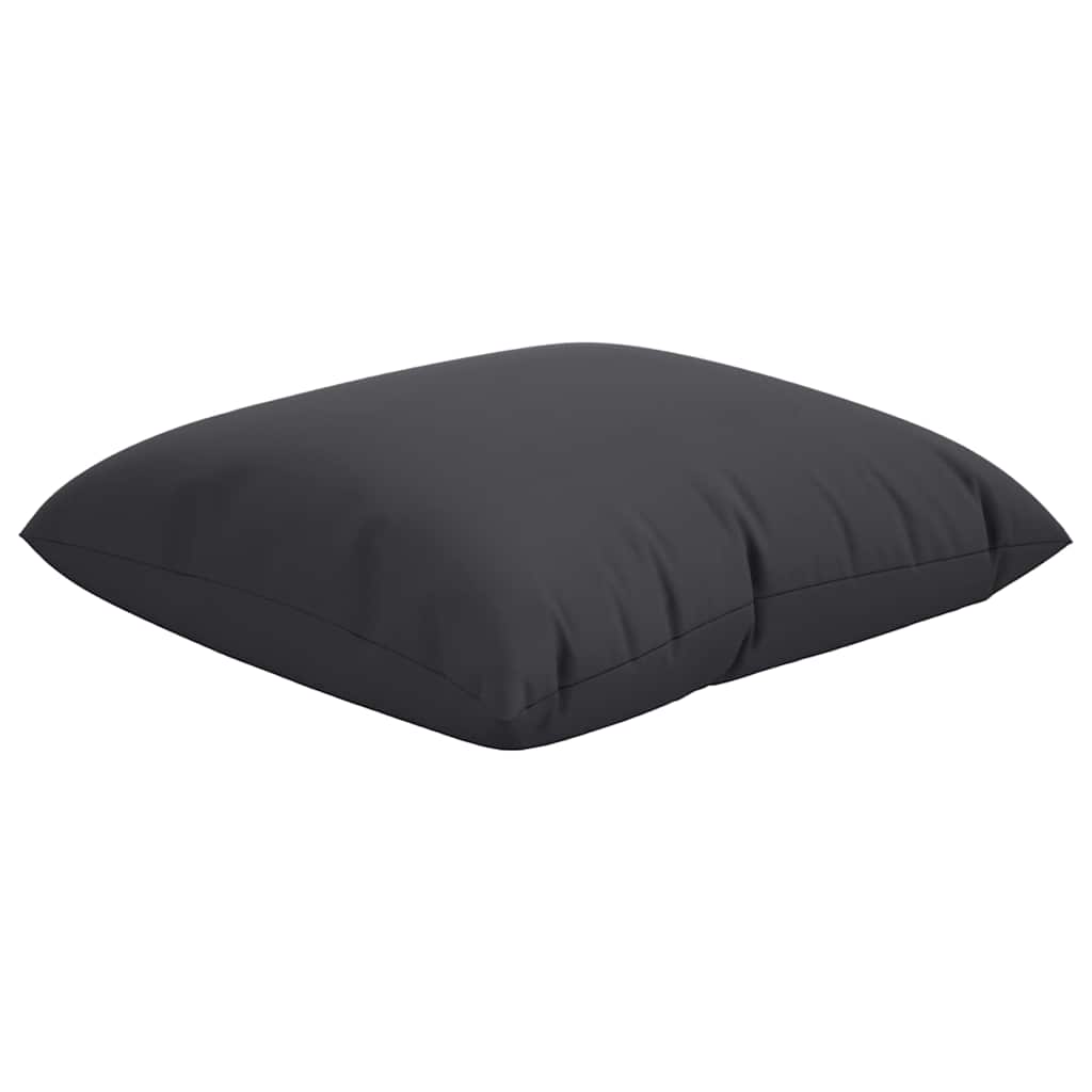 Cuscini per Divano 4 pz Neri 60x60 cm in Tessuto