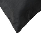Cuscini per Divano 4 pz Neri 60x60 cm in Tessuto