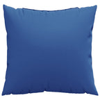 Cuscini per Divano 4 pz Blu Reale 60x60 cm in Tessuto