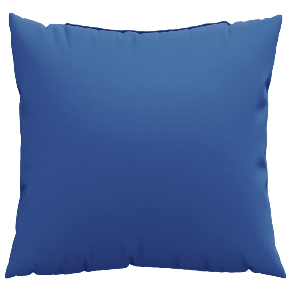 Cuscini per Divano 4 pz Blu Reale 60x60 cm in Tessuto