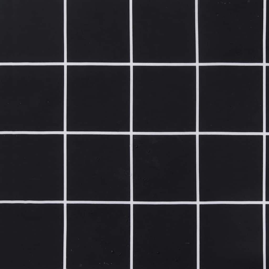 Cuscini Scatter a scacchi 4 pcs Quadro Nero 60 x 60 cm
