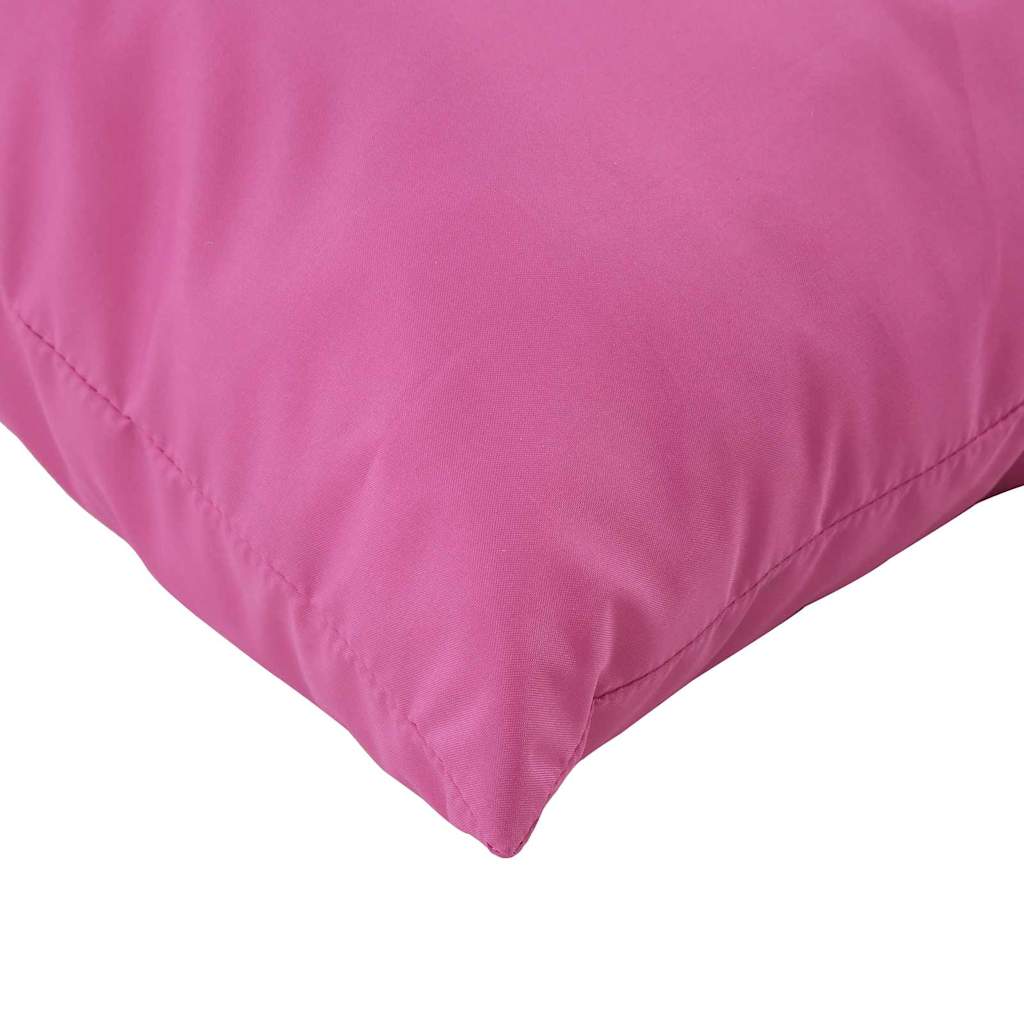 Cuscini Scatter 4 pcs Rosa 60 x 60 cm Tessuto in Poliestere
