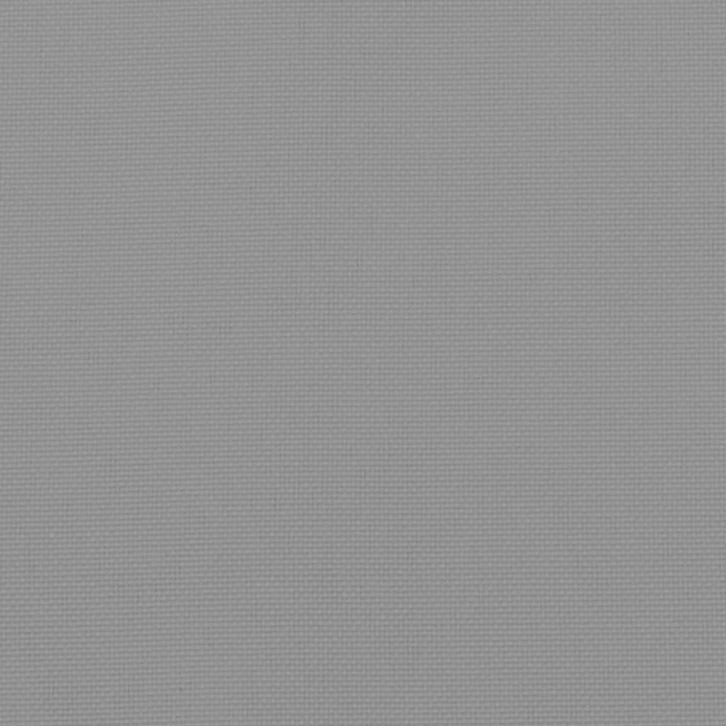 Cuscino per Pallet Grigio 50x50x12 cm in Tessuto