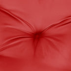 Cuscino per Pallet Rosso 50x50x12 cm in Tessuto