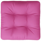 Cuscino per Pallet Rosa 50x50x12 cm Tessuto