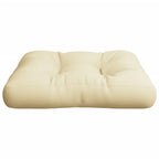 Cuscino per Divano Pallet Crema 60x60x12 cm