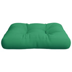 Cuscino per Pallet Verde 60x60x12 cm in Tessuto