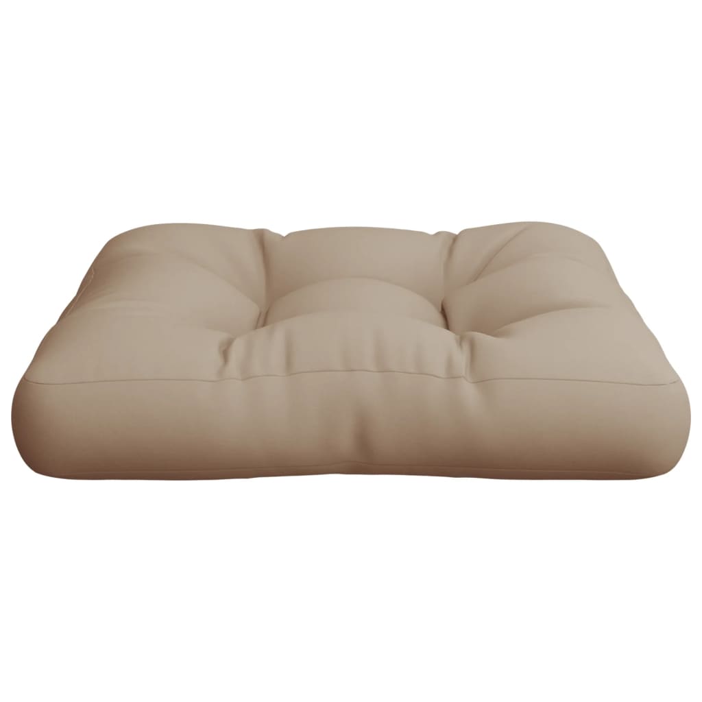 Cuscino per Pallet Tortora 60x60x12 cm in Tessuto