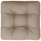 Cuscino per Pallet Tortora 60x60x12 cm in Tessuto