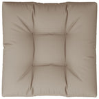 Cuscino per Pallet Tortora 70x70x12 cm in Tessuto