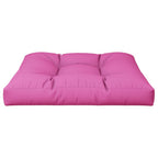 Cuscino per Pallet Rosa 70x70x12 cm in Tessuto