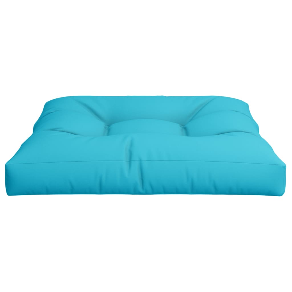 Cuscino per Pallet Turchese 70x70x12 cm Tessuto
