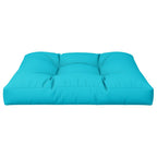 Cuscino per Pallet Turchese 70x70x12 cm Tessuto