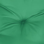 Cuscino per Pallet Verde 80x80x12 cm in Tessuto