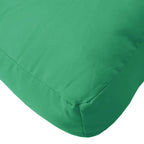 Cuscino per Pallet Verde 80x80x12 cm in Tessuto