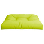 Cuscino per Divano Pallet Verde Brillante 80x80x12 cm
