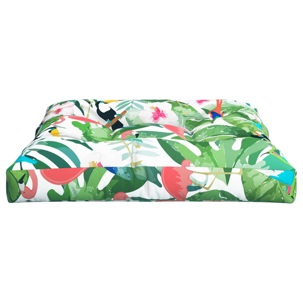 Cuscino per Pallet Multicolore 80x80x12 cm in Tessuto