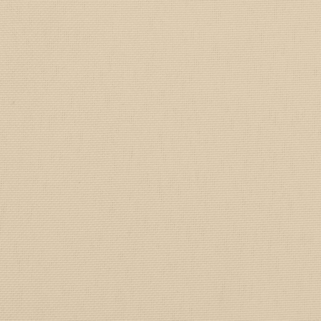 Cuscino per Pallet Beige 120x80x12 cm in Tessuto