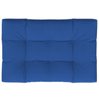 Cuscino per Pallet Blu Reale 120x80x12 cm in Tessuto