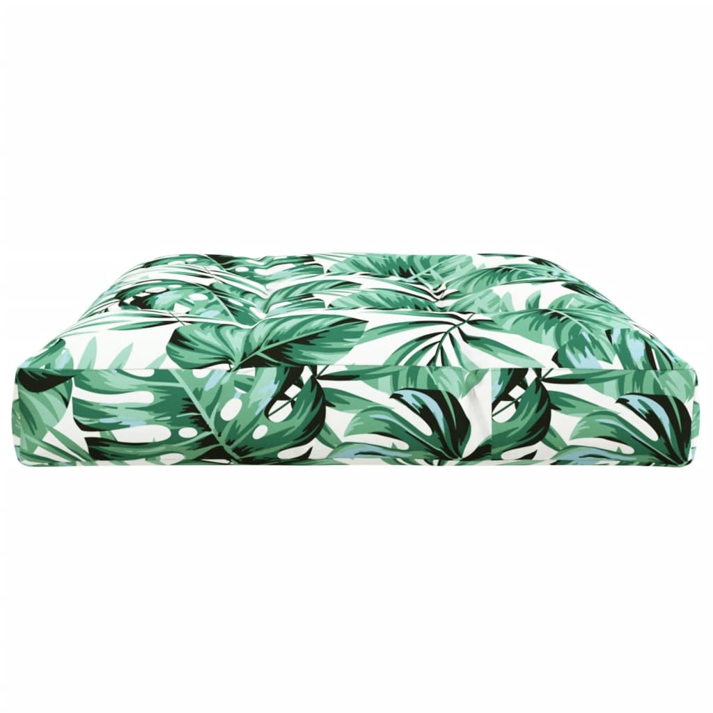 Cuscino per Pallet Verde 120x80x12 cm in Tessuto