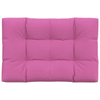 Cuscino per Pallet Rosa 120x80x12 cm in Tessuto