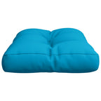 Cuscino per Pallet Blu Chiaro 50x40x12 cm in Tessuto