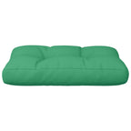 Cuscino per Pallet Verde 50x40x12 cm in Tessuto