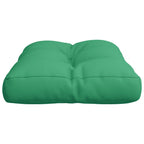 Cuscino per Pallet Verde 50x40x12 cm in Tessuto