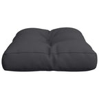 Cuscino per Pallet Nero 50x40x12 cm in Tessuto