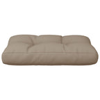Cuscino per Pallet Tortora 50x40x12 cm in Tessuto
