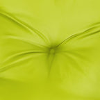 Cuscino per Pallet Verde Brillante 50x40x12 cm in Tessuto