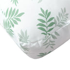 Cuscino per Pallet con Motivo a Foglie 50x40x12 cm in Tessuto