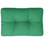 Cuscino per Pallet Verde 60x40x12 cm in Tessuto