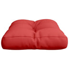 Cuscino per Pallet Rosso 60x40x12 cm in Tessuto