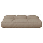 Cuscino per Pallet Tortora 60x40x12 cm in Tessuto