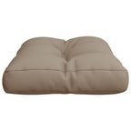 Cuscino per Pallet Tortora 60x40x12 cm in Tessuto