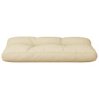 Cuscino per Pallet Beige 70x40x12 cm in Tessuto