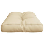 Cuscino per Pallet Beige 70x40x12 cm in Tessuto