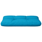 Cuscino per Pallet Blu Chiaro 70x40x12 cm in Tessuto
