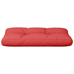 Cuscino per Pallet Rosso 70x40x12 cm in Tessuto
