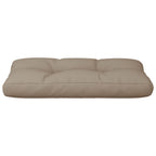 Cuscino per Pallet Tortora 70x40x12 cm in Tessuto